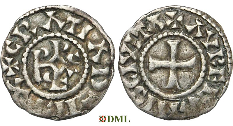 Денье, Каролинги, Charles le Chauve (840-877), м.д. Orléans, Depeyrot 727