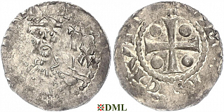 Денарий, Германия, Франкония, Heinrich III (1039-1056), м.д. Speyer. Dbg. 831
