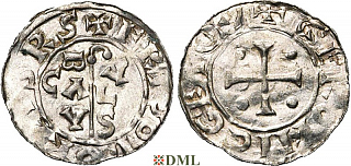 Денарий, Германия, Нижняя Лотарингия, B. Bernold (1040-1054), м.д. Groningen, Ilisch 2000 18.3