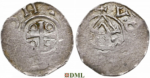 Денарий, Польша, Miecław (1037-1047), м.д. Mazowsze