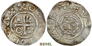 Денарий, Чехия, Boleslav II (972/973-999), м.д. Prague, Šmerda 1996, 14b