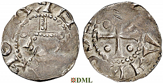 Денарий, Германия, Саксония, Konrad II (1024-1039), м.д. Dortmund, Dbg. 754