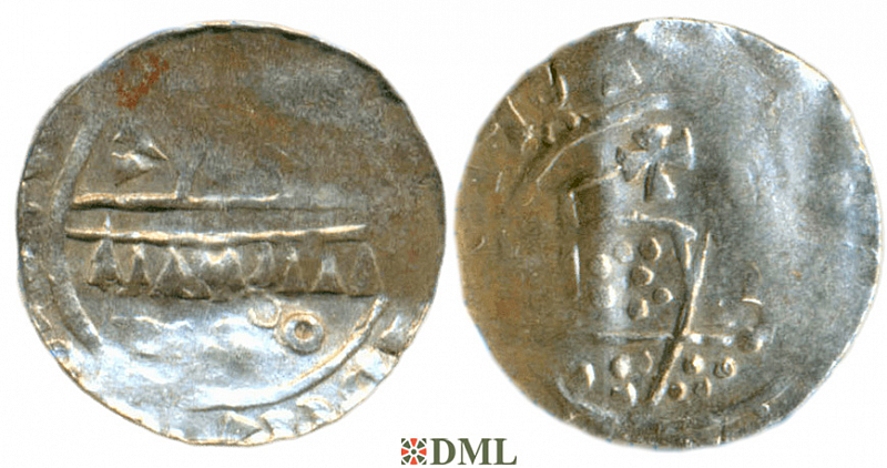 Денарий, Германия, Нижняя Лотарингия, B. Wilhelm (1054-1076), м.д. Utrecht (Imitation)