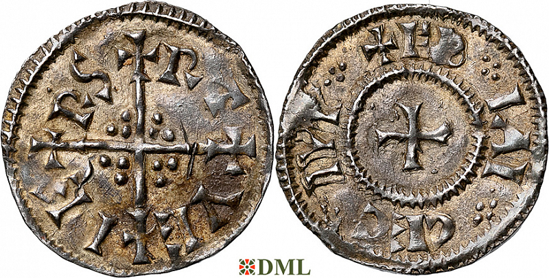 Денарий Англия, Northumbria, Siefred-Cnut-Group (898-915), м.д. York, North 