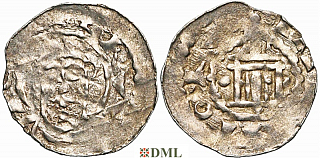 Денарий, Германия, Швабия, B. Hermann (1048-1065), м.д. Strassburg, Dbg. 1604
