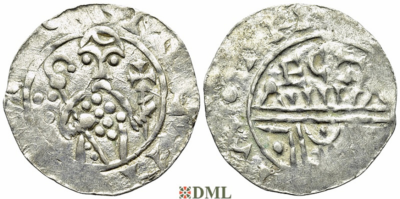 Денарий, Германия, Нижняя Лотарингия, B. Wilhelm (1054-1076), м.д. Utrecht, Ilisch 2000, 10.10