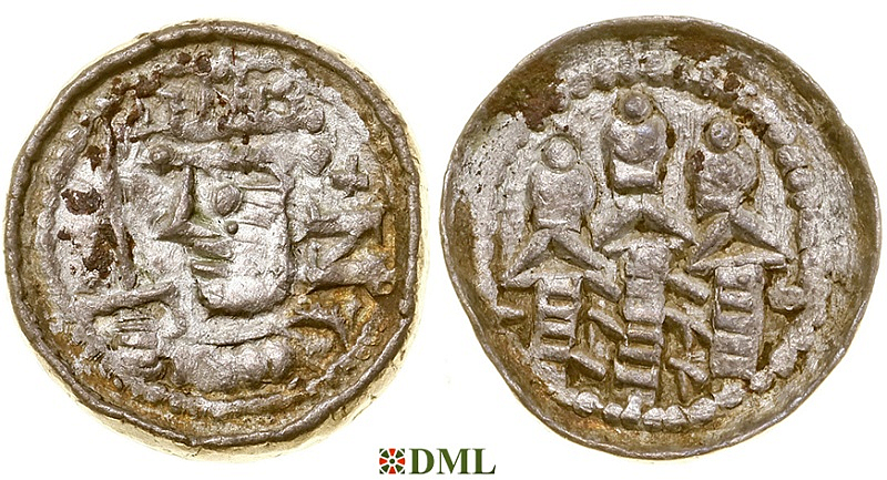 Денарий, Польша, Bolesław II (1058-1080)