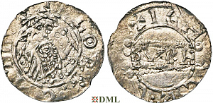 Денарий, Германия, Нижняя Лотарингия, Gf. Floris I (1049-1061), м.д. Leiden, Ilisch 2000 12.1