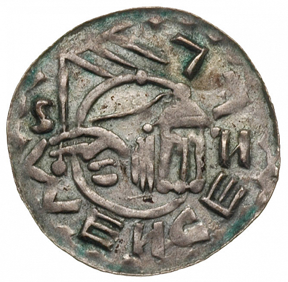Денарий, Чехия, Богемия, Vratislav II (1061-1092), Šmerda 1996, 165