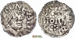 Денарий, Германия, Нижняя Лотарингия, Konrad II (1027-1039), м.д. Huy, Ilisch 2014, 33.9