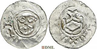 Денарий, Германия, Нижняя Лотарингия, Anonymous bishop, Umkreis von Emden, Dbg. 1311