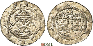 Денарий, Германия, Нижняя Лотарингия, Gf. Egbert II (1068-1090), м.д. Bolsward