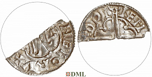 Денарий, Англия, Knut (1016-1035), м.д. ?, монетарий ?, North 785
